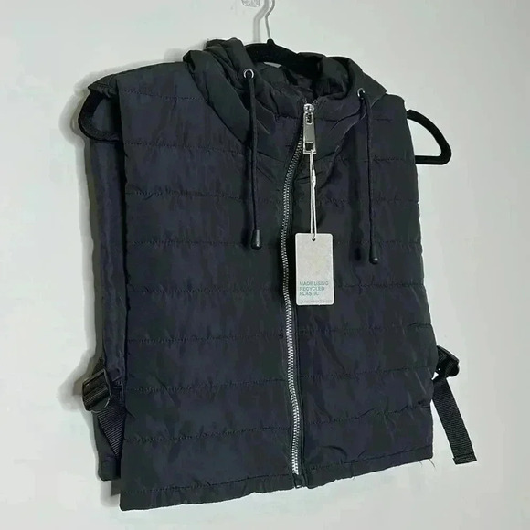 Primark Black Cropped Vest - Picture 3 of 6